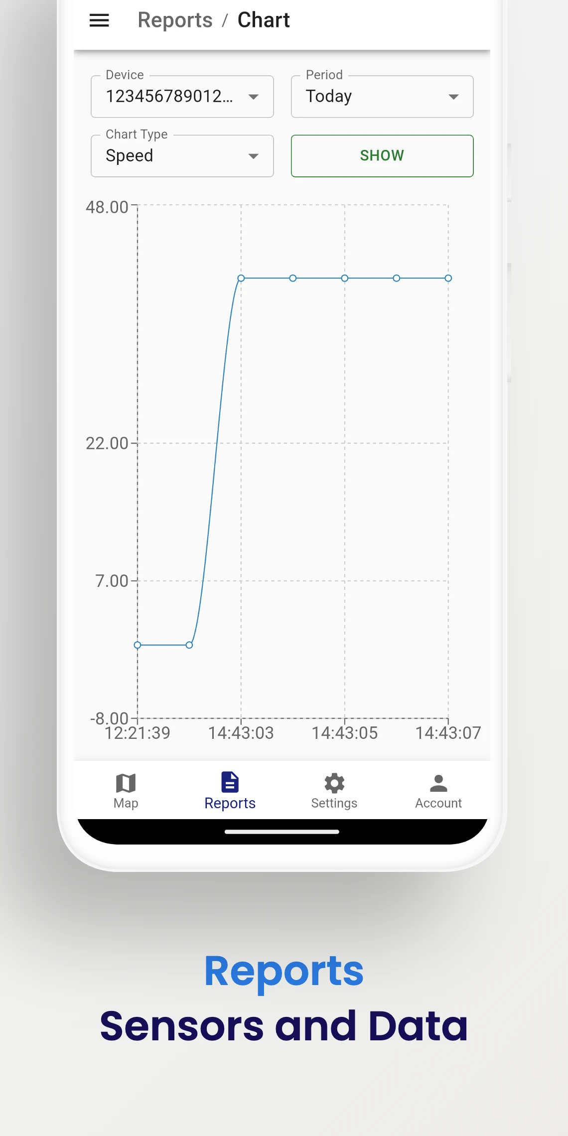 Traccar Manager screenshot